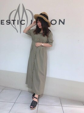 マジェスティックレゴン天王寺ミオ店スタッフさん（レディース・145cm）の夏コーディネート