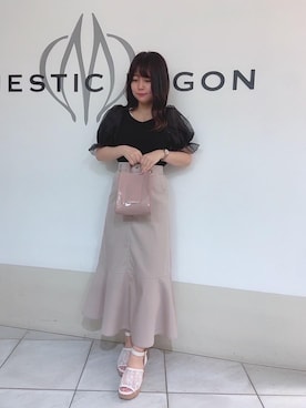 マジェスティックレゴン天王寺ミオ店スタッフさん（レディース・145cm）の夏コーディネート