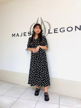 マジェスティックレゴン天王寺ミオ店スタッフさん（レディース・151cm）の夏コーディネート