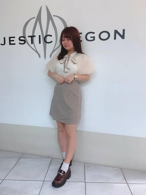 マジェスティックレゴン天王寺ミオ店スタッフ Majestic Legon Majestic Legonのタンクトップを使ったコーディネート Wear