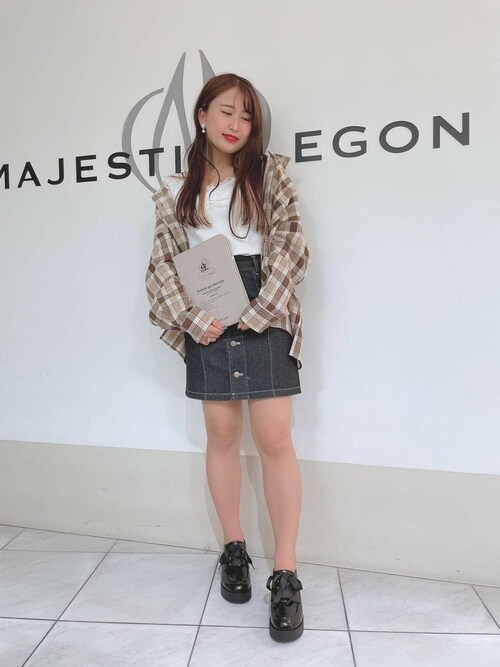 マジェスティックレゴン天王寺ミオ店スタッフ Majestic Legon Majestic Legonのタンクトップを使ったコーディネート Wear