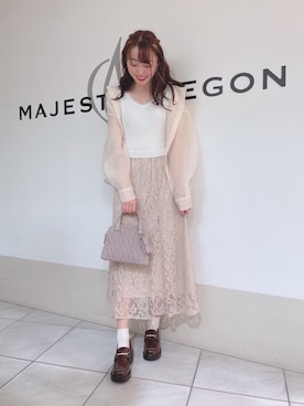 マジェスティックレゴン天王寺ミオ店スタッフさん（レディース・155cm）の秋コーディネート