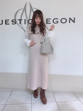 マジェスティックレゴン天王寺ミオ店スタッフさん(レディース・145cm)の秋コーディネート