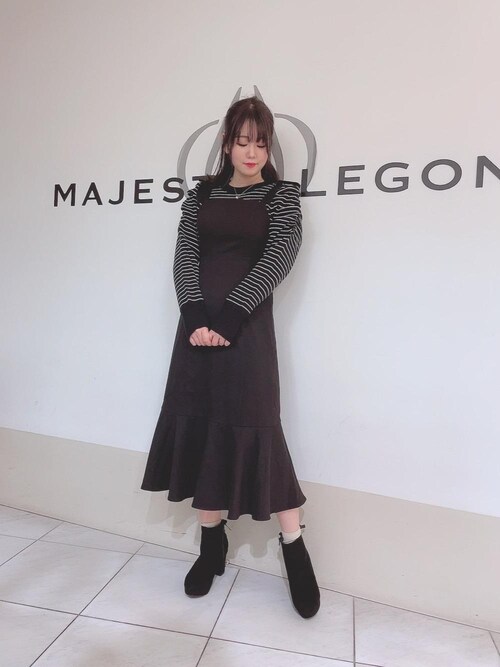 Majestic Legon マジェスティックレゴン天王寺ミオ店スタッフさんのブーツを使ったコーディネート Zozotown