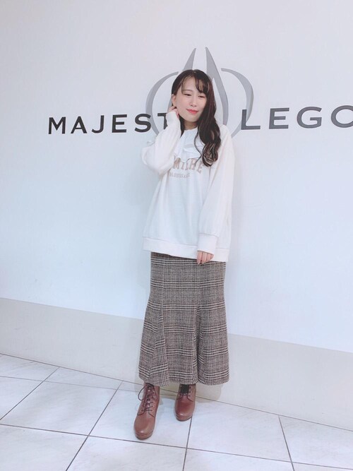 Majestic Legon マジェスティックレゴン天王寺ミオ店スタッフさんのブーツを使ったコーディネート Zozotown