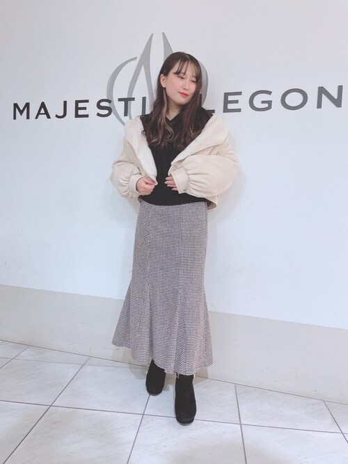 Majestic Legon マジェスティックレゴン天王寺ミオ店スタッフさんのブーツを使ったコーディネート Zozotown