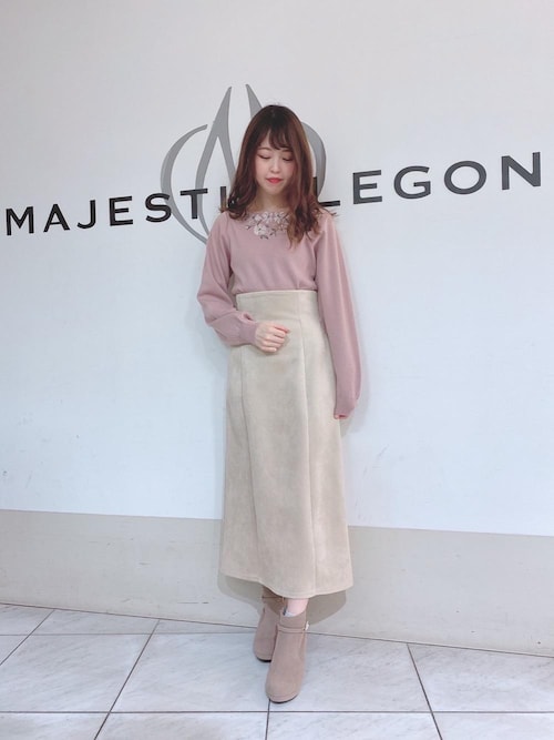 Majestic Legon マジェスティックレゴン天王寺ミオ店スタッフさんのブーツを使ったコーディネート Zozotown