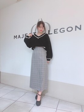 マジェスティックレゴン天王寺ミオ店スタッフさん（レディース・159cm）の冬コーディネート