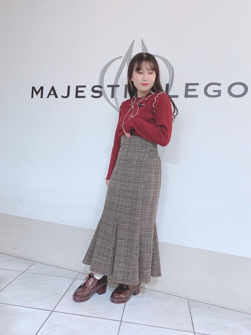 Majestic Legon マジェスティックレゴン天王寺ミオ店スタッフさんのニット セーターを使ったコーディネート Zozotown