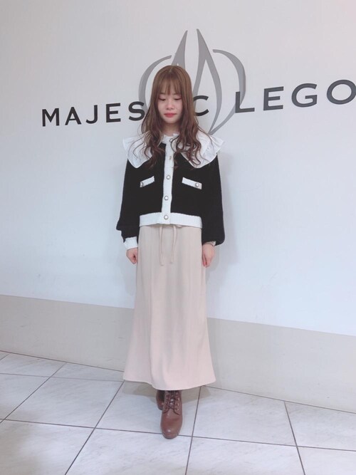 Majestic Legon マジェスティックレゴン天王寺ミオ店スタッフさんのブーツを使ったコーディネート Zozotown