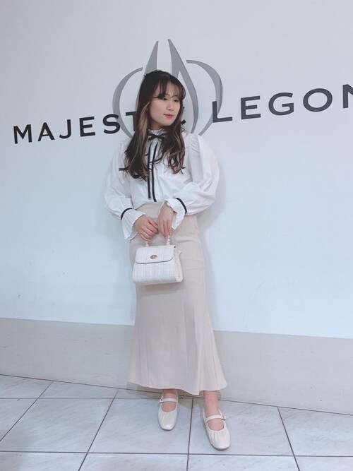 Majestic Legon マジェスティックレゴン天王寺ミオ店スタッフさんのシャツ ブラウスを使ったコーディネート Zozotown