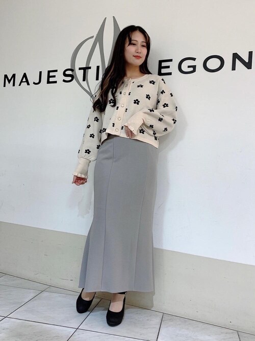 Majestic Legon マジェスティックレゴン天王寺ミオ店スタッフさんのパンプスを使ったコーディネート Zozotown