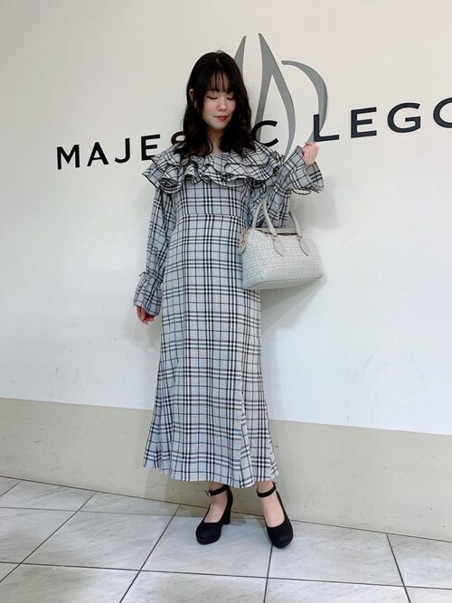 Majestic Legon マジェスティックレゴン天王寺ミオ店スタッフさんのパンプスを使ったコーディネート Zozotown