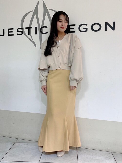 Majestic Legon マジェスティックレゴン天王寺ミオ店スタッフさんのトレンチコートを使ったコーディネート Zozotown