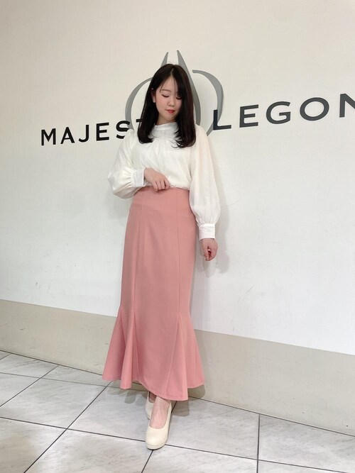 Majestic Legon マジェスティックレゴン天王寺ミオ店スタッフさんのパンプスを使ったコーディネート Zozotown