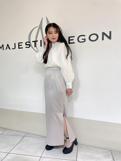 Majestic Legon マジェスティックレゴン天王寺ミオ店スタッフさんのパンプスを使ったコーディネート Zozotown