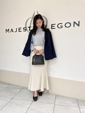 マジェスティックレゴン天王寺ミオ店スタッフさん（レディース・155cm）の冬コーディネート