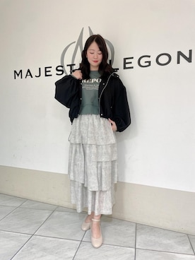 マジェスティックレゴン天王寺ミオ店スタッフさん(レディース・159cm)の冬コーディネート