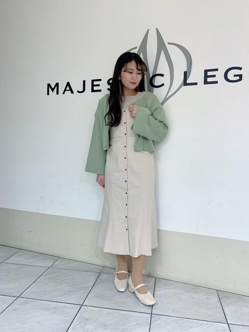 Majestic Legon マジェスティックレゴン天王寺ミオ店スタッフさんのパンプスを使ったコーディネート Zozotown