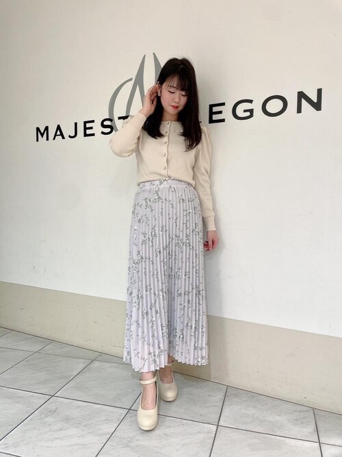 Majestic Legon マジェスティックレゴン天王寺ミオ店スタッフさんのパンプスを使ったコーディネート Zozotown