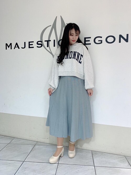 Majestic Legon マジェスティックレゴン天王寺ミオ店スタッフさんのパンプスを使ったコーディネート Zozotown