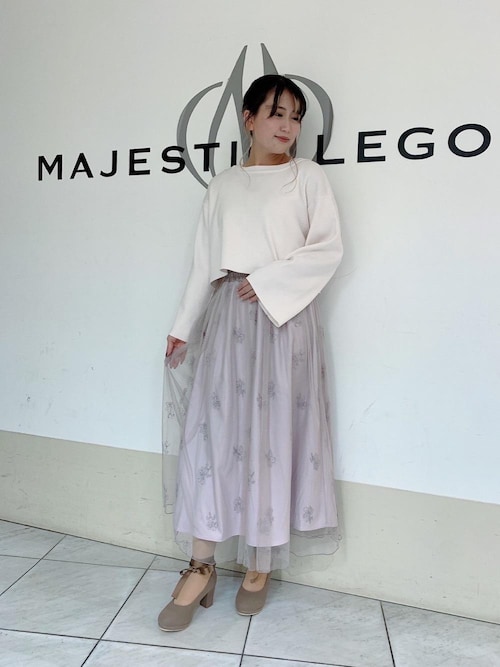 Majestic Legon マジェスティックレゴン天王寺ミオ店スタッフさんのパンプスを使ったコーディネート Zozotown