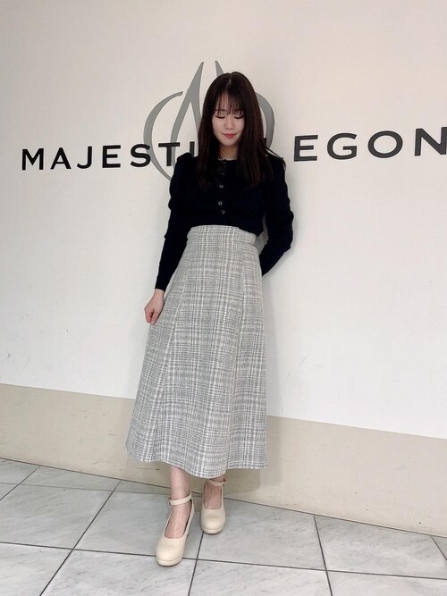 Majestic Legon マジェスティックレゴン天王寺ミオ店スタッフさんのパンプスを使ったコーディネート Zozotown