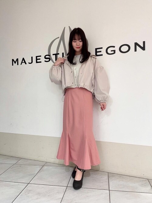 Majestic Legon マジェスティックレゴン天王寺ミオ店スタッフさんのパンプスを使ったコーディネート Zozotown