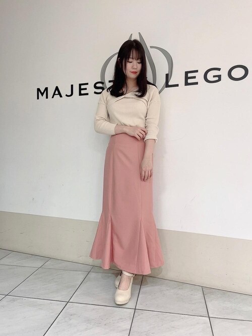 Majestic Legon マジェスティックレゴン天王寺ミオ店スタッフさんのパンプスを使ったコーディネート Zozotown