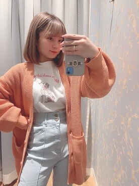 マジェスティックレゴン天王寺ミオ店スタッフさん（レディース・145cm）の春コーディネート