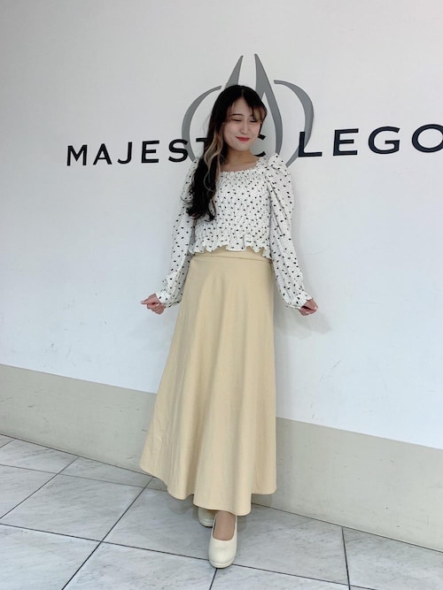 Majestic Legon マジェスティックレゴン天王寺ミオ店スタッフさんのパンプスを使ったコーディネート Zozotown