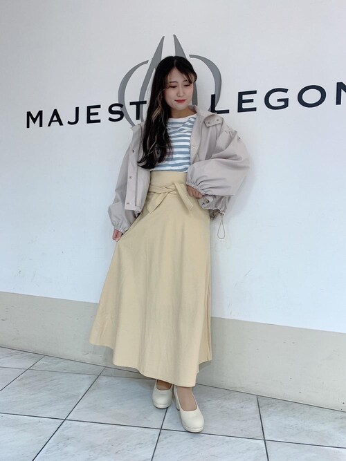 Majestic Legon マジェスティックレゴン天王寺ミオ店スタッフさんのブルゾンを使ったコーディネート Zozotown