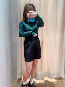 マジェスティックレゴン天王寺ミオ店スタッフさん（レディース・145cm）の春コーディネート