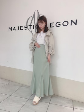 マジェスティックレゴン天王寺ミオ店スタッフさん(レディース・145cm)の春コーディネート