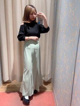 マジェスティックレゴン天王寺ミオ店スタッフさん(レディース・145cm)の春コーディネート