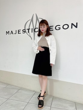 マジェスティックレゴン天王寺ミオ店スタッフさん(レディース・145cm)の春コーディネート
