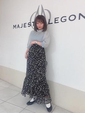 マジェスティックレゴン天王寺ミオ店スタッフさん(レディース・145cm)の春コーディネート