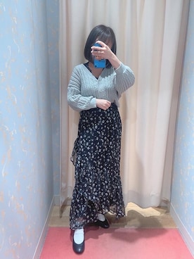 マジェスティックレゴン天王寺ミオ店スタッフさん(レディース・145cm)の春コーディネート