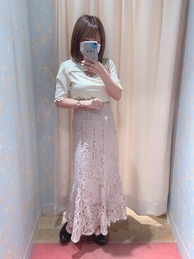 マジェスティックレゴン天王寺ミオ店スタッフさん(レディース・145cm)の春コーディネート
