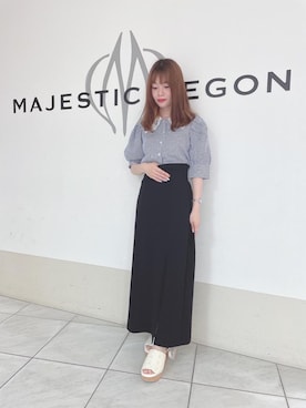 マジェスティックレゴン天王寺ミオ店スタッフさん(レディース・145cm)の春コーディネート