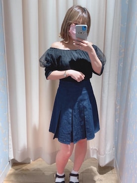 マジェスティックレゴン天王寺ミオ店スタッフさん(レディース・145cm)の春コーディネート