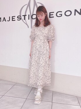 「大人気商品」｜マジェスティックレゴン天王寺ミオ店スタッフさん（レディース・145cm）の春コーディネート