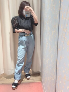 マジェスティックレゴン天王寺ミオ店スタッフさん(レディース・145cm)の春コーディネート