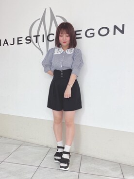 マジェスティックレゴン天王寺ミオ店スタッフさん(レディース・145cm)の春コーディネート