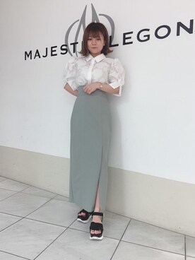 マジェスティックレゴン天王寺ミオ店スタッフさん(レディース・145cm)の春コーディネート