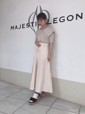 「大人気アイテム」｜マジェスティックレゴン天王寺ミオ店スタッフさん（レディース・145cm）の夏コーディネート