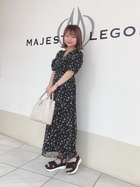 マジェスティックレゴン天王寺ミオ店スタッフさん（レディース・145cm）の夏コーディネート