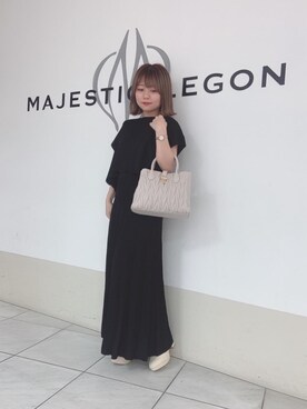 マジェスティックレゴン天王寺ミオ店スタッフさん（レディース・145cm）の夏コーディネート