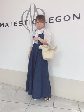 マジェスティックレゴン天王寺ミオ店スタッフさん(レディース・145cm)の夏コーディネート