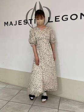 マジェスティックレゴン天王寺ミオ店スタッフさん（レディース・145cm）の夏コーディネート